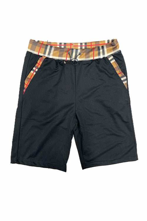 Checkered Detail Shorts EMS4102